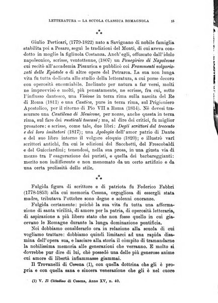 La Romagna rivista mensile di storia e di lettere diretta da Gaetano Gasperoni e da Luigi Orsini