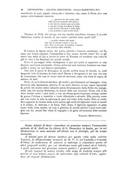 La Romagna rivista mensile di storia e di lettere diretta da Gaetano Gasperoni e da Luigi Orsini