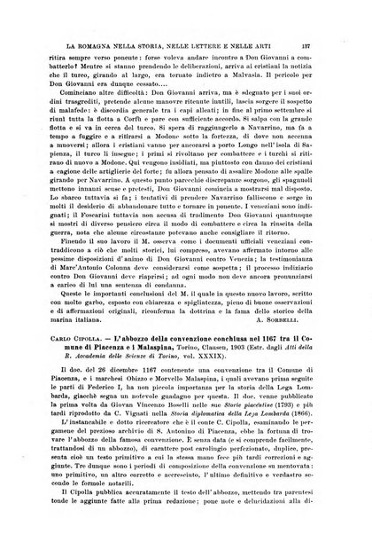 La Romagna rivista mensile di storia e di lettere diretta da Gaetano Gasperoni e da Luigi Orsini