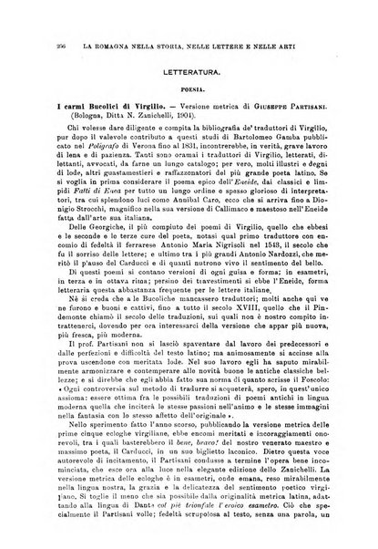 La Romagna rivista mensile di storia e di lettere diretta da Gaetano Gasperoni e da Luigi Orsini