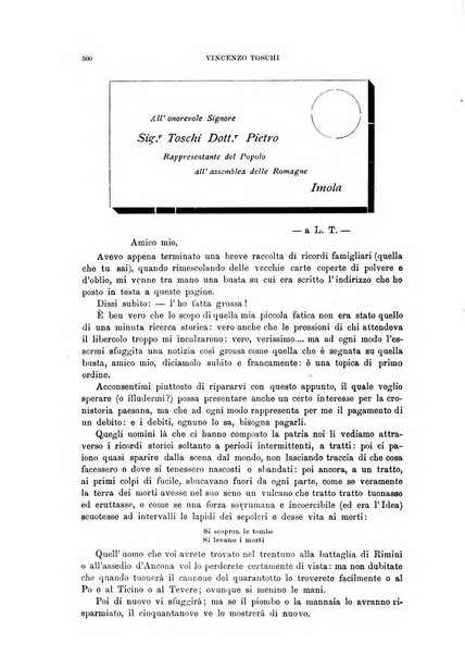 La Romagna rivista mensile di storia e di lettere diretta da Gaetano Gasperoni e da Luigi Orsini