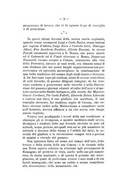 La Romagna rivista mensile di storia e di lettere diretta da Gaetano Gasperoni e da Luigi Orsini