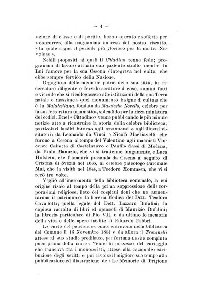 La Romagna rivista mensile di storia e di lettere diretta da Gaetano Gasperoni e da Luigi Orsini