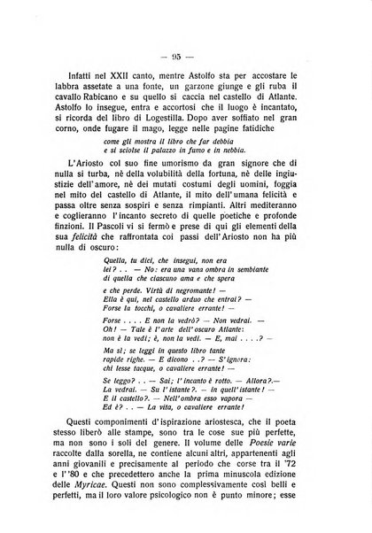 La Romagna rivista mensile di storia e di lettere diretta da Gaetano Gasperoni e da Luigi Orsini