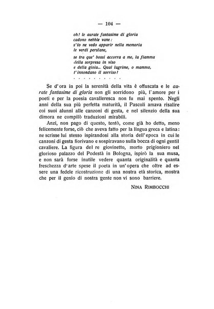 La Romagna rivista mensile di storia e di lettere diretta da Gaetano Gasperoni e da Luigi Orsini