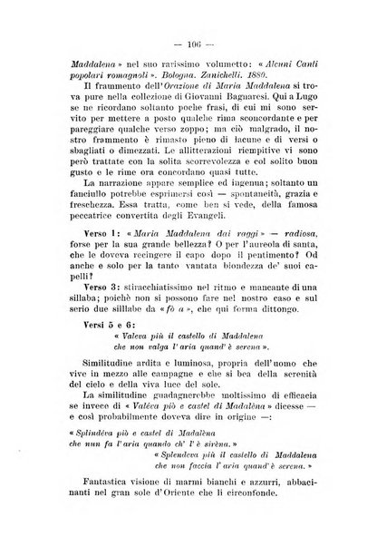 La Romagna rivista mensile di storia e di lettere diretta da Gaetano Gasperoni e da Luigi Orsini