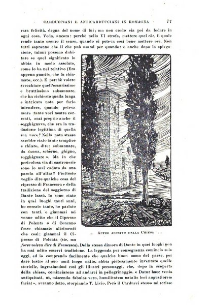 La Romagna rivista mensile di storia e di lettere diretta da Gaetano Gasperoni e da Luigi Orsini