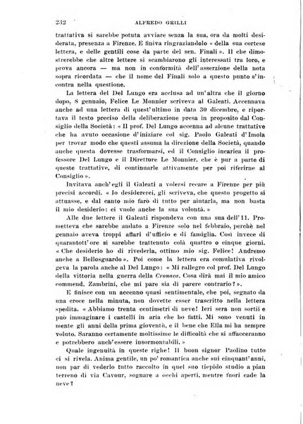 La Romagna rivista mensile di storia e di lettere diretta da Gaetano Gasperoni e da Luigi Orsini