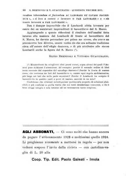 La Romagna rivista mensile di storia e di lettere diretta da Gaetano Gasperoni e da Luigi Orsini