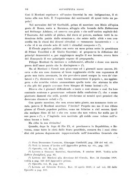 La Romagna rivista mensile di storia e di lettere diretta da Gaetano Gasperoni e da Luigi Orsini