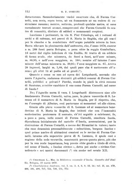 La Romagna rivista mensile di storia e di lettere diretta da Gaetano Gasperoni e da Luigi Orsini