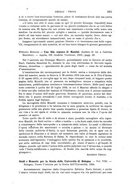 La Romagna rivista mensile di storia e di lettere diretta da Gaetano Gasperoni e da Luigi Orsini