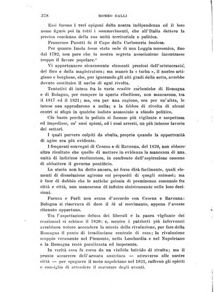 La Romagna rivista mensile di storia e di lettere diretta da Gaetano Gasperoni e da Luigi Orsini