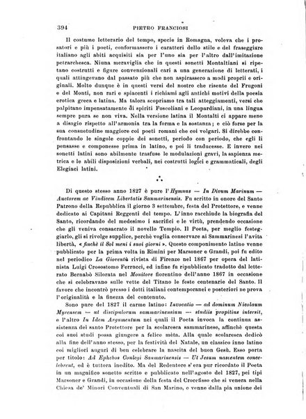 La Romagna rivista mensile di storia e di lettere diretta da Gaetano Gasperoni e da Luigi Orsini