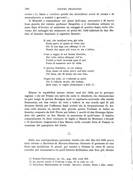 La Romagna rivista mensile di storia e di lettere diretta da Gaetano Gasperoni e da Luigi Orsini