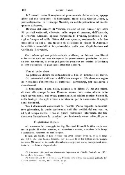 La Romagna rivista mensile di storia e di lettere diretta da Gaetano Gasperoni e da Luigi Orsini