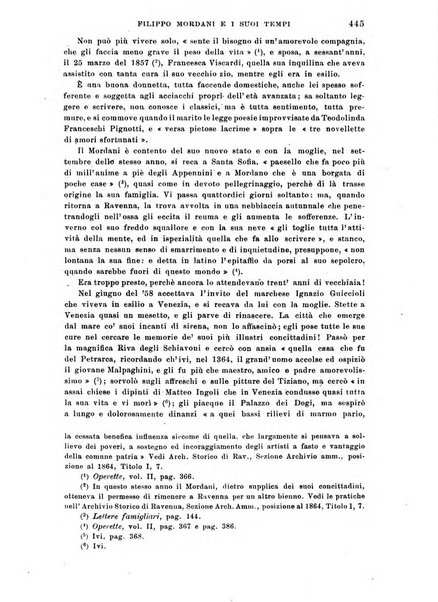 La Romagna rivista mensile di storia e di lettere diretta da Gaetano Gasperoni e da Luigi Orsini