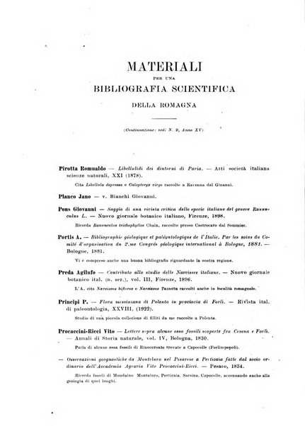 La Romagna rivista mensile di storia e di lettere diretta da Gaetano Gasperoni e da Luigi Orsini