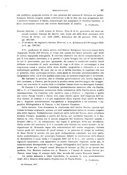 La Romagna rivista mensile di storia e di lettere diretta da Gaetano Gasperoni e da Luigi Orsini