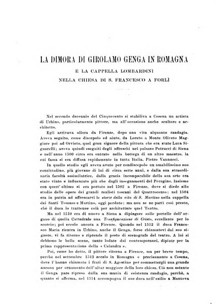 La Romagna rivista mensile di storia e di lettere diretta da Gaetano Gasperoni e da Luigi Orsini