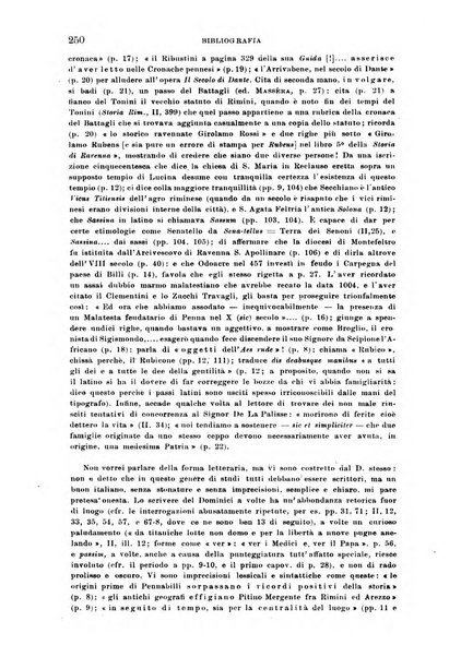 La Romagna rivista mensile di storia e di lettere diretta da Gaetano Gasperoni e da Luigi Orsini