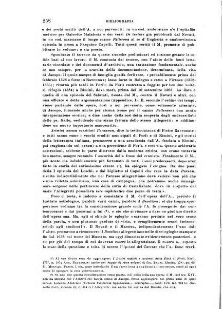 La Romagna rivista mensile di storia e di lettere diretta da Gaetano Gasperoni e da Luigi Orsini