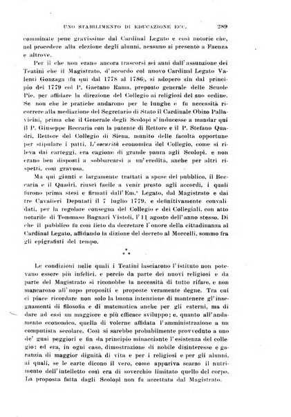 La Romagna rivista mensile di storia e di lettere diretta da Gaetano Gasperoni e da Luigi Orsini