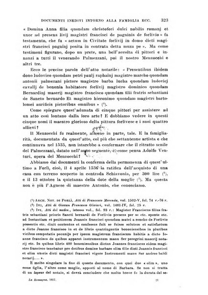 La Romagna rivista mensile di storia e di lettere diretta da Gaetano Gasperoni e da Luigi Orsini