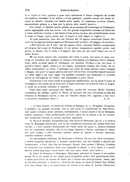 La Romagna rivista mensile di storia e di lettere diretta da Gaetano Gasperoni e da Luigi Orsini