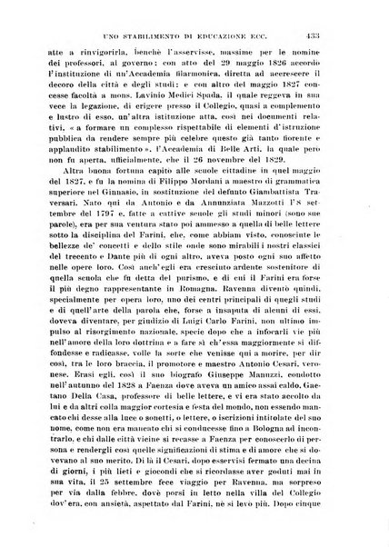 La Romagna rivista mensile di storia e di lettere diretta da Gaetano Gasperoni e da Luigi Orsini