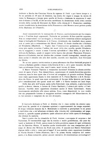 La Romagna rivista mensile di storia e di lettere diretta da Gaetano Gasperoni e da Luigi Orsini