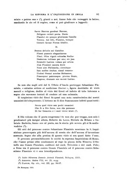 La Romagna rivista mensile di storia e di lettere diretta da Gaetano Gasperoni e da Luigi Orsini