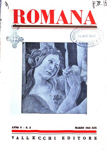 Romana rivista mensile degli istituti di cultura italiana all'estero