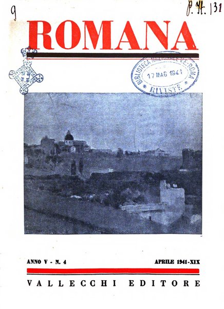 Romana rivista mensile degli istituti di cultura italiana all'estero