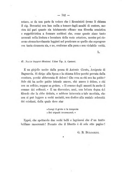 Il Rosmini enciclopedia di scienze e lettere