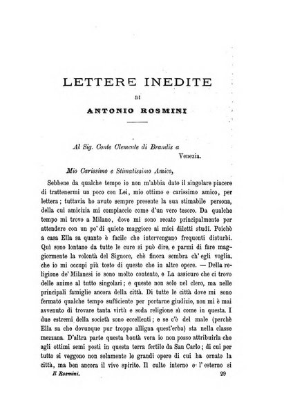 Il Rosmini enciclopedia di scienze e lettere