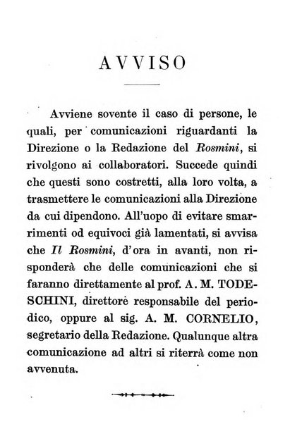 Il Rosmini enciclopedia di scienze e lettere