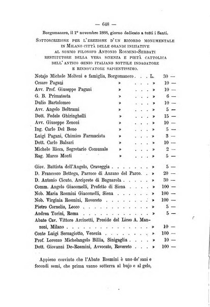 Il Rosmini enciclopedia di scienze e lettere