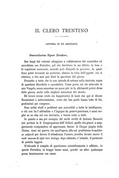 Il Rosmini enciclopedia di scienze e lettere