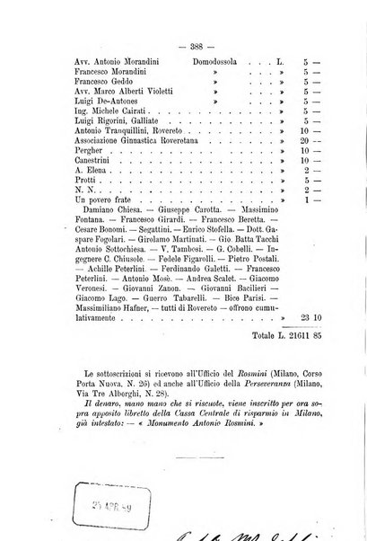 Il Rosmini enciclopedia di scienze e lettere