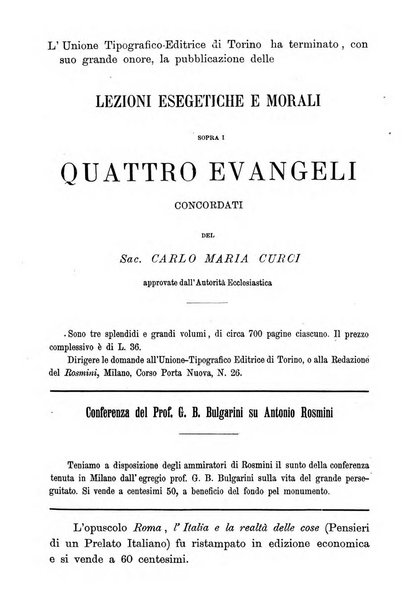 Il Rosmini enciclopedia di scienze e lettere