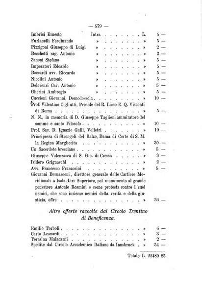 Il Rosmini enciclopedia di scienze e lettere