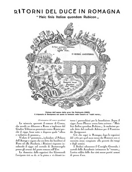 Il Rubicone rivista mensile di Romagna