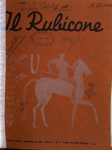 Il Rubicone rivista mensile di Romagna