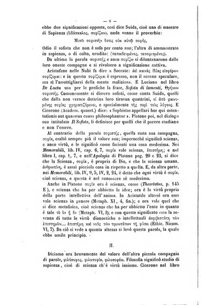 La sapienza rivista di filosofia e lettere