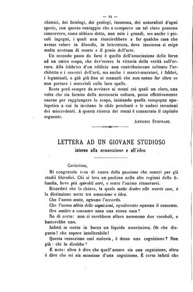 La sapienza rivista di filosofia e lettere