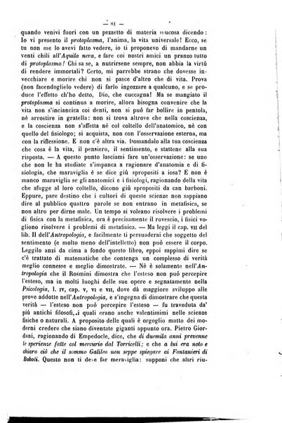 La sapienza rivista di filosofia e lettere