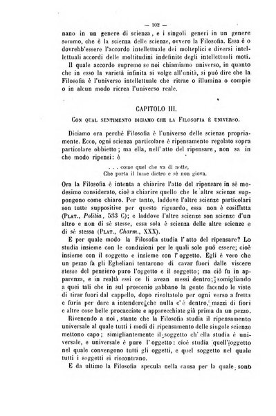 La sapienza rivista di filosofia e lettere