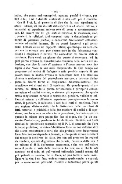 La sapienza rivista di filosofia e lettere