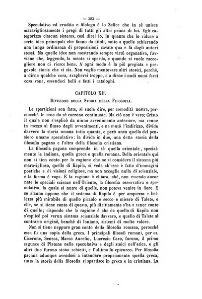 La sapienza rivista di filosofia e lettere